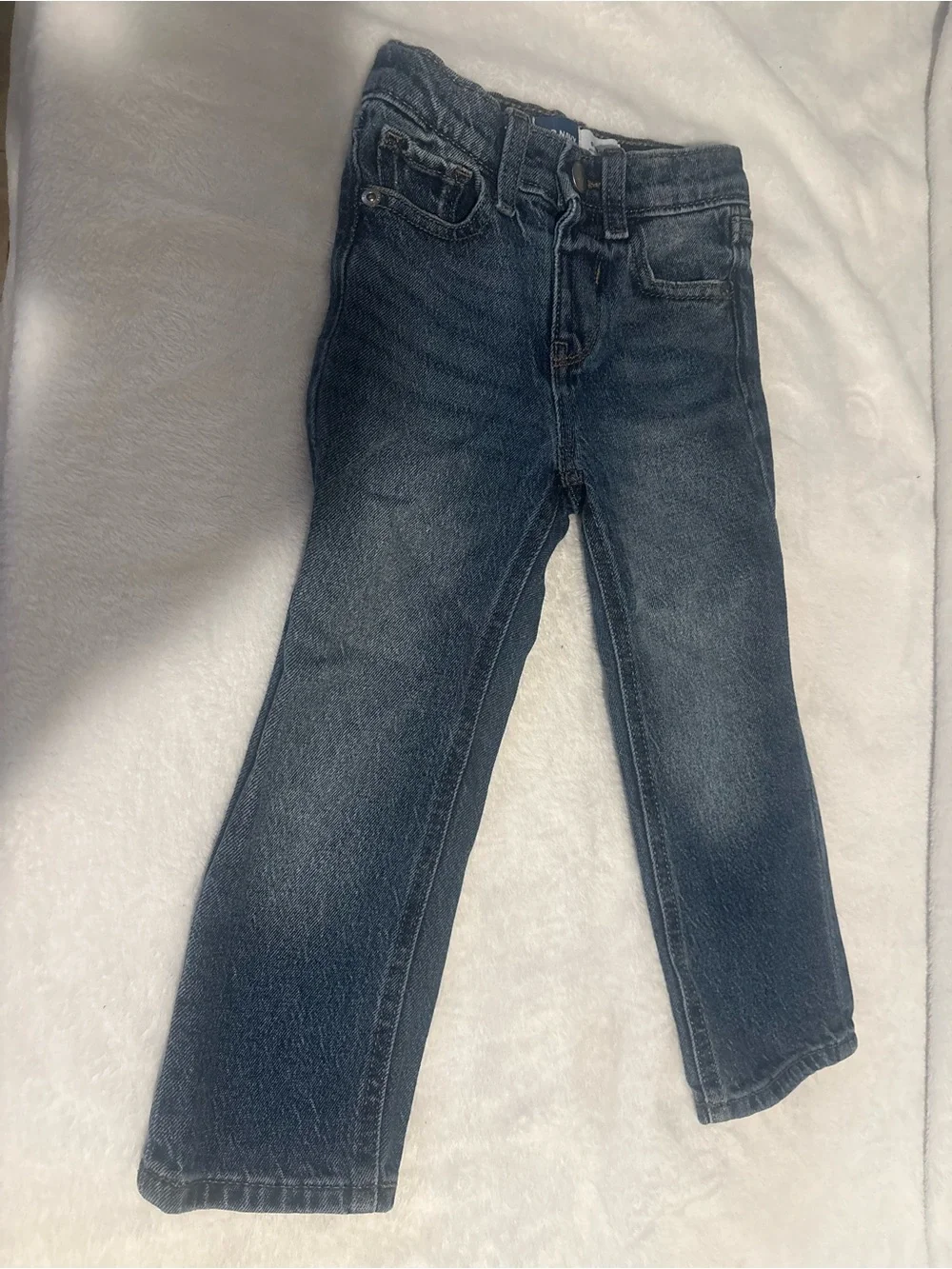 Old Navy Kids Dark Denim Straight-Leg Jeans